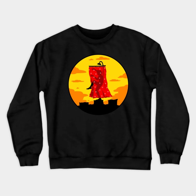 Shower Costume Kid Crewneck Sweatshirt by blairjcampbell